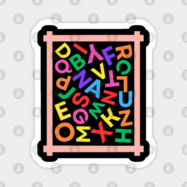 Alphabet Magnet by PARABDI