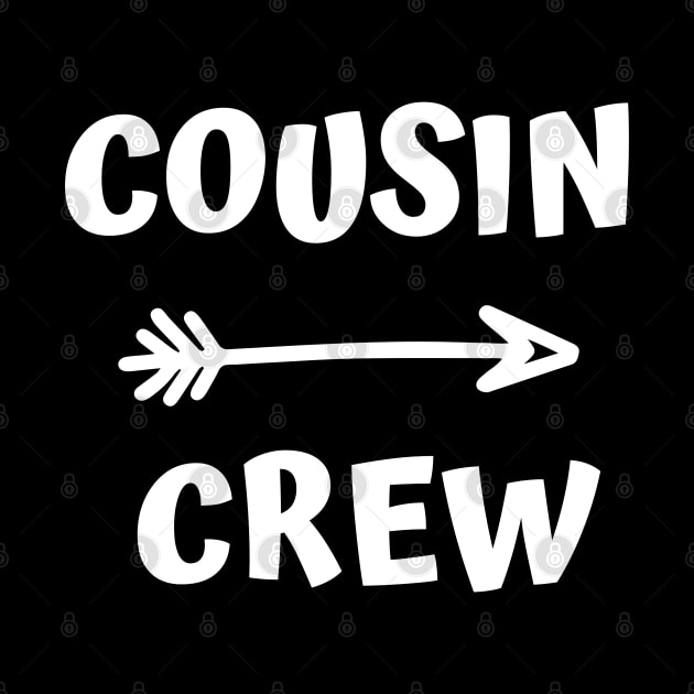 Cousin crew - cousin quote typography by Aldrvnd