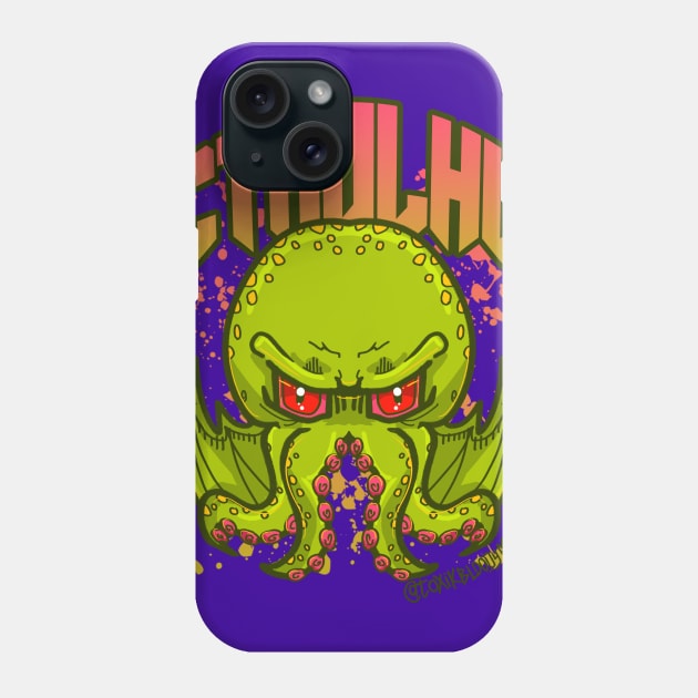 Terror From The Deep Phone Case by toxikbloodyart