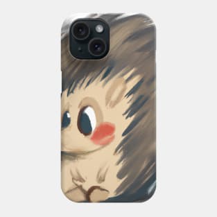 Cute Porcupine Drawing Phone Case