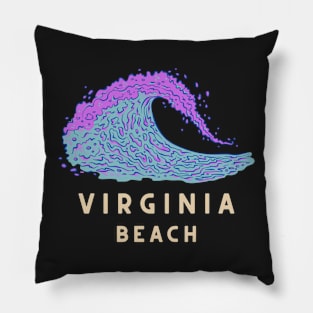 Virginia Beach - Wave Pillow