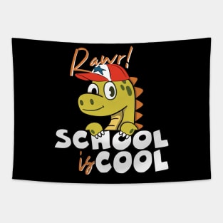 Rawr School is Cool School beginner Tapestry