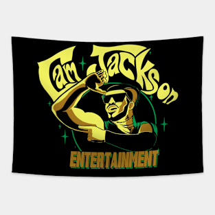 Cam Jackson Ent. Logo Tapestry