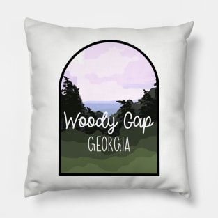 Woody Gap Georgia Pillow