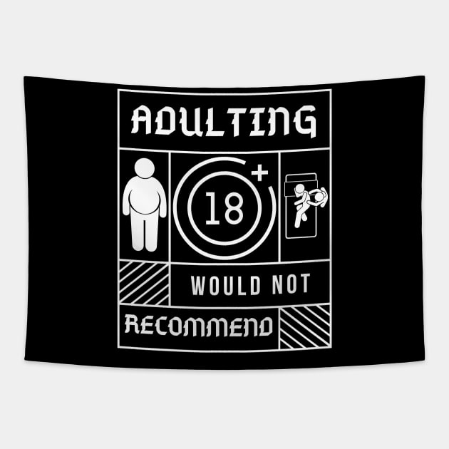 Adulting Tapestry by GMAT