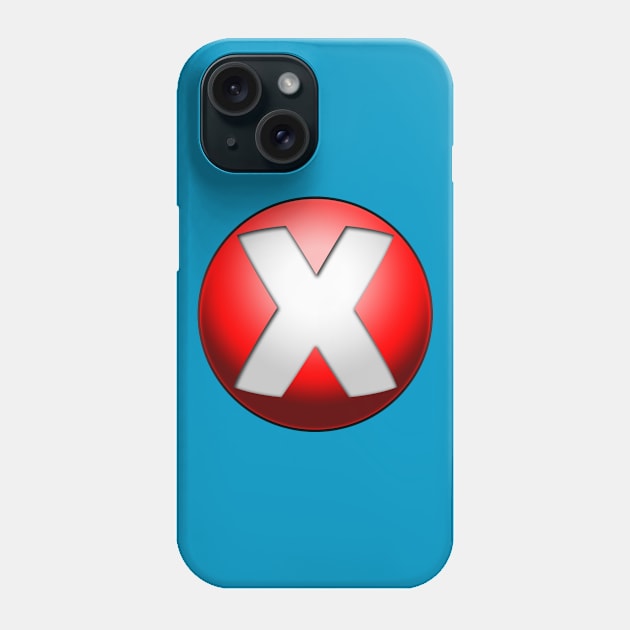 XO Chest Logo Phone Case by triggerleo