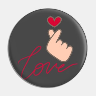 LOVE "love you " happy Valentine's Day Pin