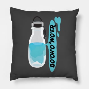 Funny British Accent Jokes BO’OH’O’WA’ER British Slang Words Pillow