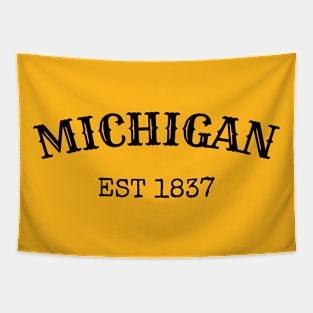 Michigan Est 1837 Tapestry