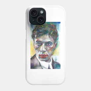 BORIS PASTERNAK - watercolor portrait.1 Phone Case