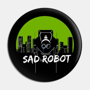 Sad Robot Pin