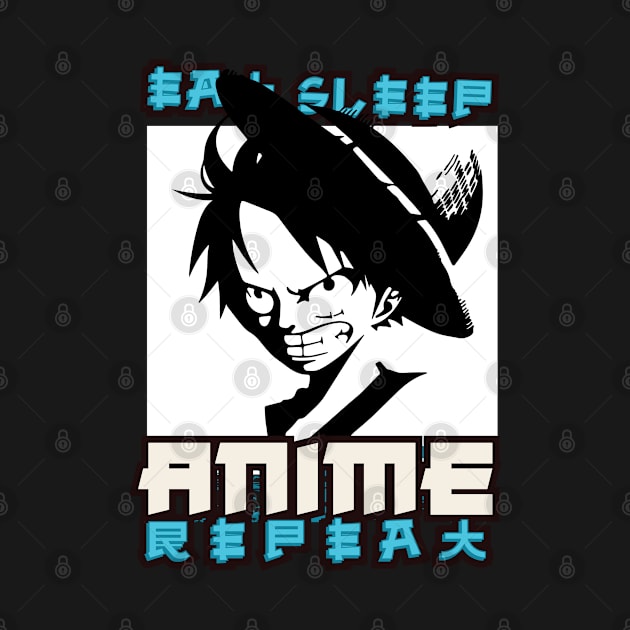 ONE PIECE T-SHIRT FUN T-SHIRT PO12 by Huko