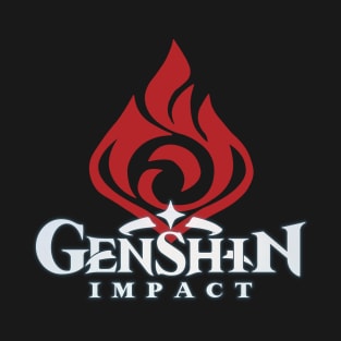 Pyro emblem genshin impact T-Shirt