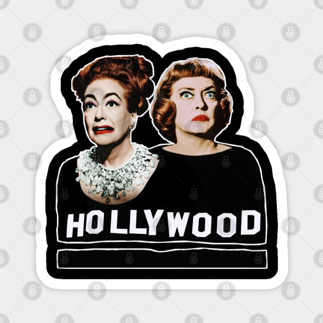 Bette and Joan Magnet by Indecent Designs