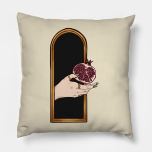 Persephone Pomegranate Pillow