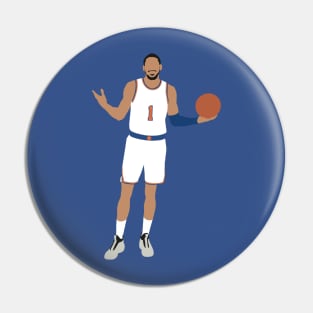 Obi Toppin Knicks Pin