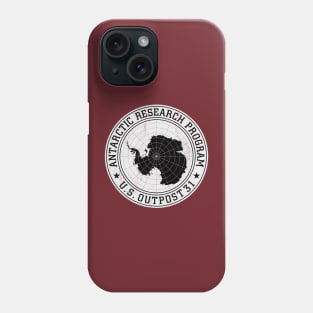 ANTARCTIC RESEARCH PROGRAM U.S. OUTPOST 31 Phone Case