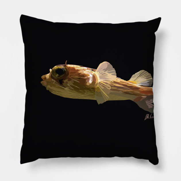 puffer fish pillow