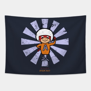 Atom Ant Retro Japanese Tapestry