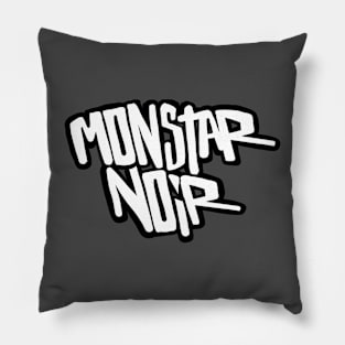 Montra Noir Logo Pillow