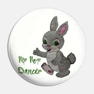 Hip Hop Dancer - Bunny Rabbit Pin