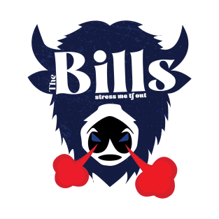 Bills Fans Only- blue T-Shirt