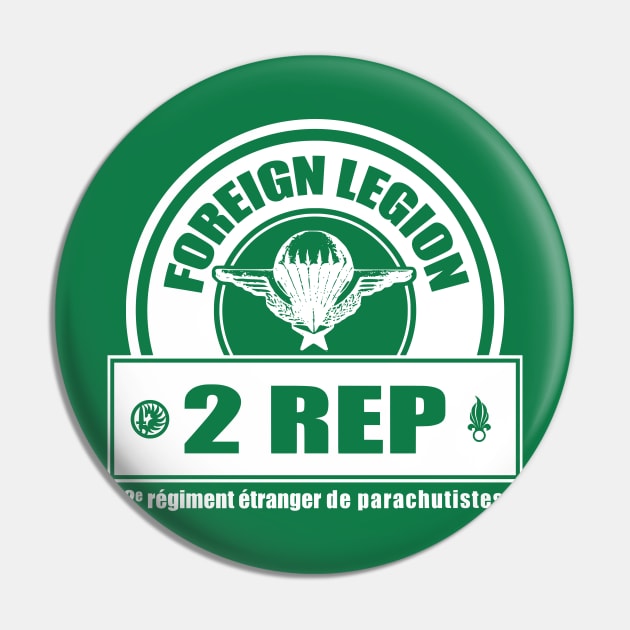 Foreign Legion - 2 Rep Pin by TCP