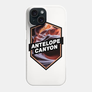 Antelope Canyon Emblem Phone Case