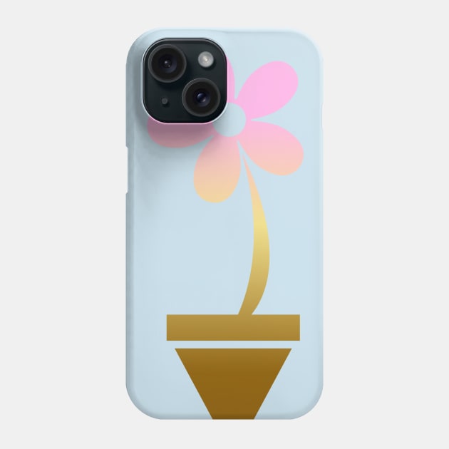 Flower Pot Phone Case by Courtney's Creations