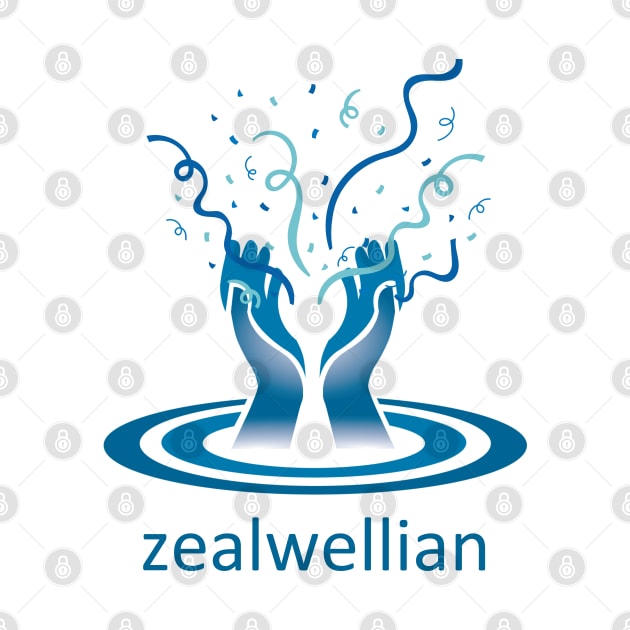 Be a zealwellian! (blue) by Healwell