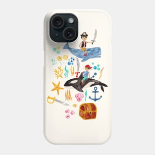 Underwater Pirates Phone Case