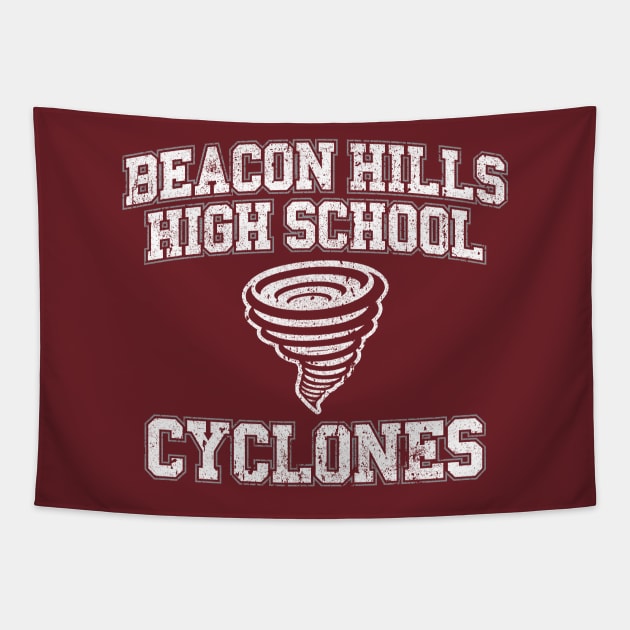 Beacon Hills Cyclones - Teen Wolf (TV Show) Tapestry by huckblade