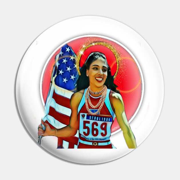 Flo Jo Pin by Esoteric Fresh 