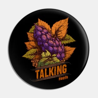 Vintage Talking Heads - Save the Plant Pin