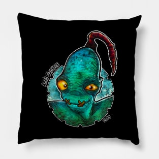 Abe's Oddysee Pillow