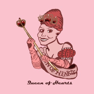 Queen of Hearts Beauty Queen T-Shirt