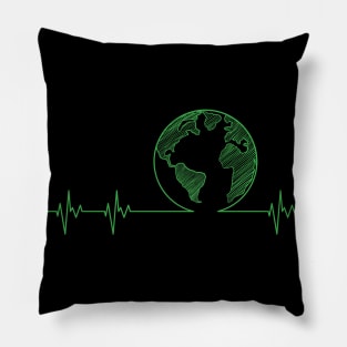 Earth Heartbeat Pillow