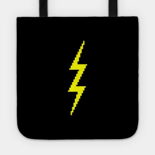 Pixel Lightning Bolt Tote