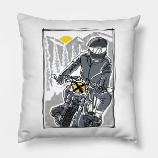 Enjoy the Ride (Bright Color) Pillow