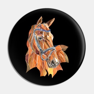 Cute horse ready for the ride Pin