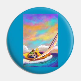 Sailing Boat Pin