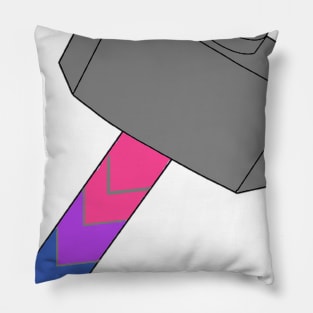 bisexual thor pride Pillow