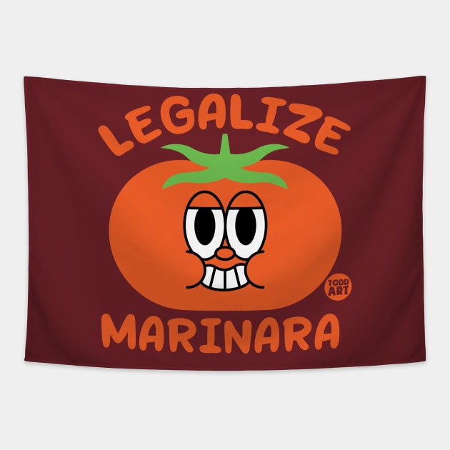 marinara Tapestry by toddgoldmanart