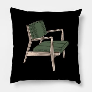 Green Modern Chair Pillow