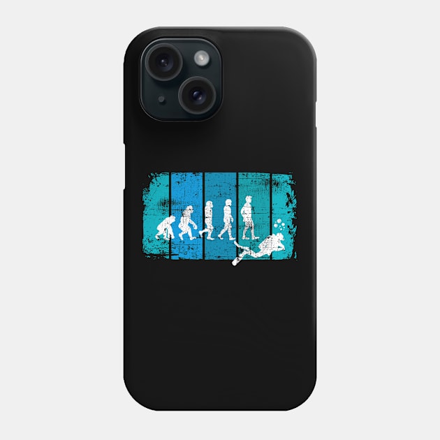 Diver Diving Phone Case by Teeladen