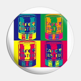 Cafe Bustelo Pop Art Pin