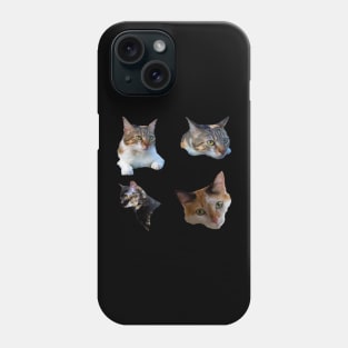 cats stickers Phone Case