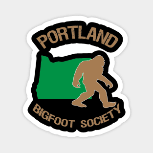 Portland Bigfoot Society Magnet