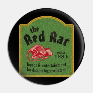The Red Rat - Fine Spirits and Women Pin