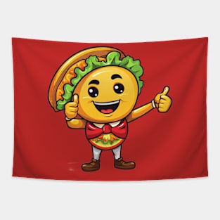 kawaii Taco  T-Shirt cute ,potatofood funny Tapestry